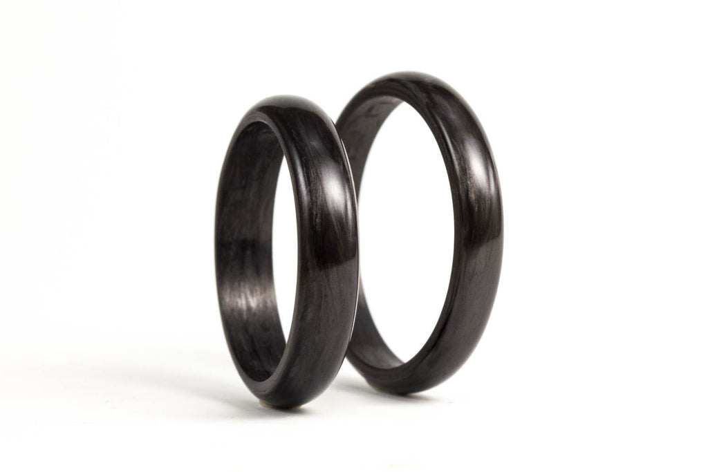 Carbon fiber wedding bands (00122_3N4N)