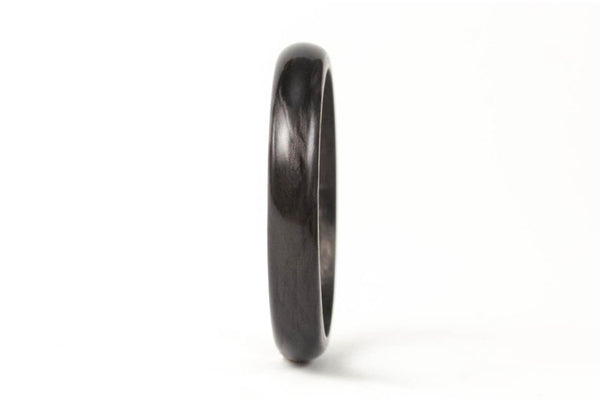 Glossy carbon fiber ring (00122_3N)