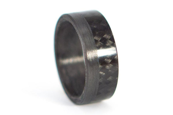 Mixed carbon fiber ring (00201_7N)