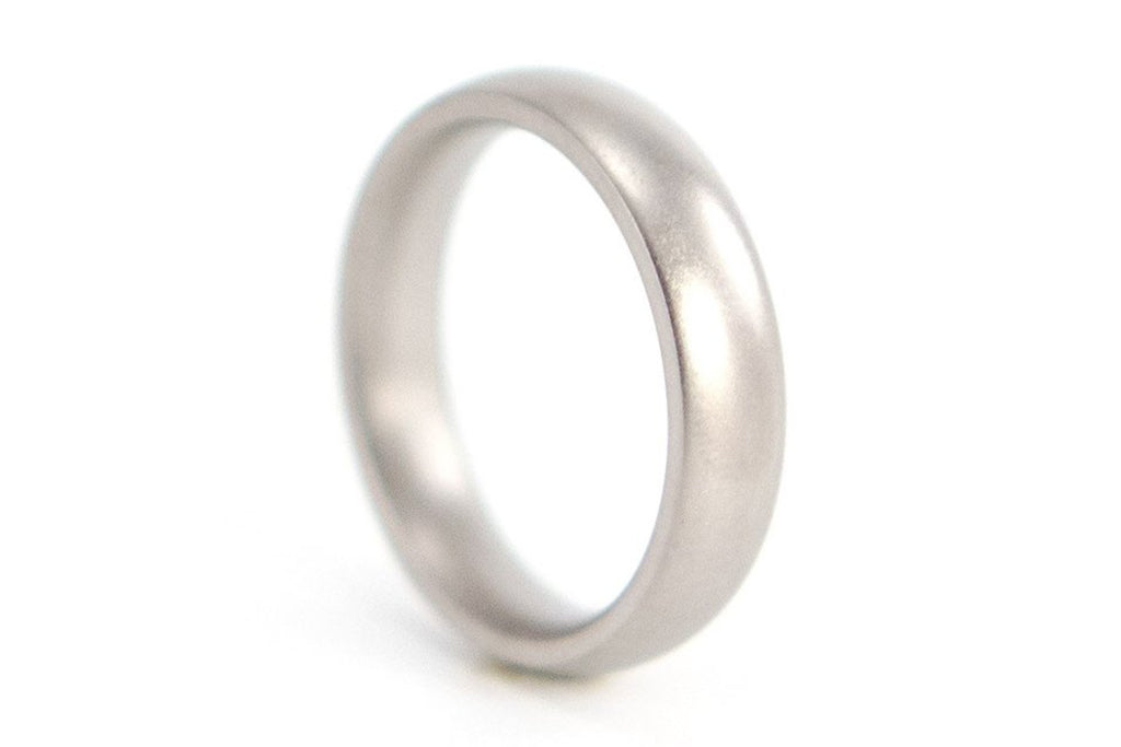 Matte titanium ring (00003_4N)