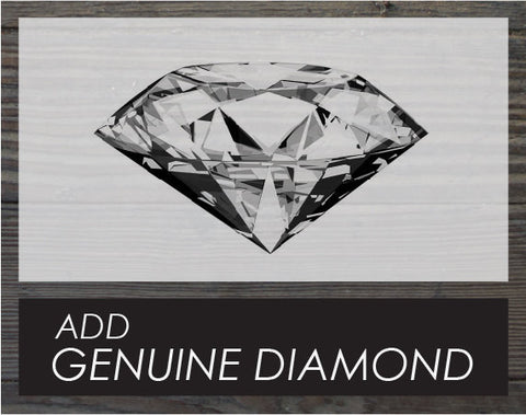 Upgrade. Add a genuine diamond.